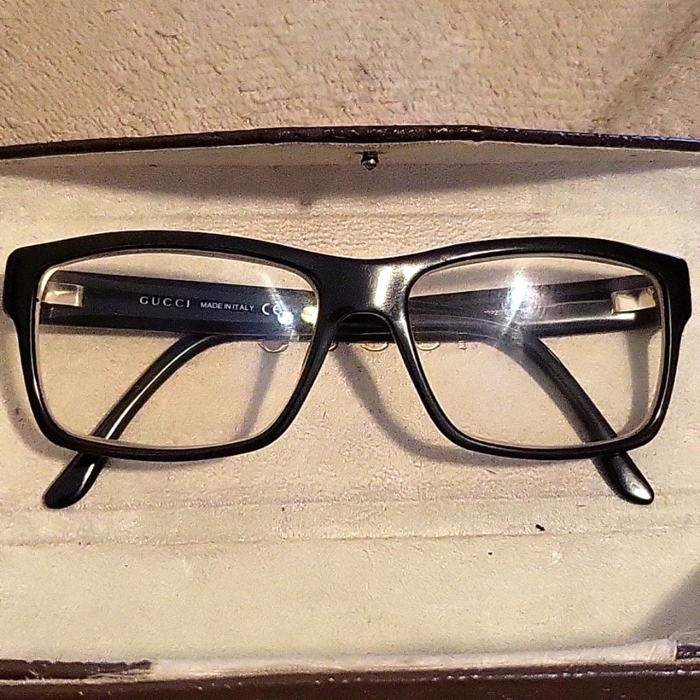 Gucci Black mens Glasses Frames